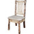 Cascade Captain's Chair with Upholstered Seat - Buckskin
