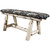 Asheville Plank Bench - 45 Inch - Woodland Upholstery
