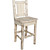 Asheville Counter Stool with Back - Wolf
