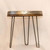 Wine Barrel Accent Table - Woodland Wreath