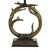 Antler Table Lamp with Custom Fabric Shade