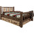 Denver Bed with Storage & Engraved Bears