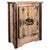 Denver Cabinet with Engraved Moose - Right Hinged