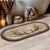 Antlers Oval Bath Rug