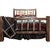 Denver Bed with Engraved Bears - Full
