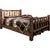 Denver Bed with Engraved Bears - King