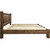 Denver Platform Bed - Cal King - Stained & Lacquered