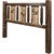Denver Headboard with Engraved Bears - Full