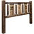 Denver Headboard with Engraved Elk - King