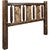 Denver Headboard with Engraved Wolves - Cal King