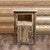 Denver End Table with Door - Left Hinged - Stained & Lacquered