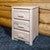 Denver Nightstand with Three Drawers - Lacquered