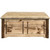 Denver Small Blanket Chest with Buckskin Seat - Stained & Lacquered