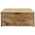Denver Small Blanket Chest with Buckskin Seat - Stained & Lacquered