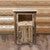 Denver End Table with Door - Right Hinged - Stained & Lacquered