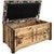 Denver Small Blanket Chest with Woodland Seat - Stained & Lacquered