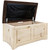 Denver Small Blanket Chest with Saddle Seat - Lacquered