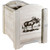 Denver Magazine Rack with Engraved Moose - Lacquered