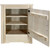Denver Cabinet with Engraved Bear - Right Hinged - Lacquered
