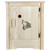 Denver Cabinet with Engraved Wolf - Right Hinged - Lacquered