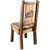 Denver Side Chair with Engraved Moose - Stained & Lacquered