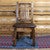 Denver Side Chair with Saddle Seat - Stained & Lacquered