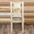 Denver Side Chair with Engraved Moose - Lacquered