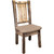 Denver Side Chair with Buckskin Seat - Stained & Lacquered