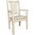Denver Captain's Chair with Engraved Bear - Lacquered