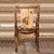 Denver Captain's Chair with Engraved Wolf - Stained & Lacquered