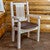 Denver Captain's Chair with Saddle Seat - Lacquered