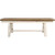 Denver Plank Bench with Buckskin Seat - 5 Foot - Lacquered