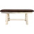 Denver Plank Bench with Saddle Seat - 45 Inch - Lacquered