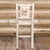 Denver Barstool with Engraved Elk Back - Lacquered