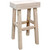 Denver Half Log Barstool - Lacquered
