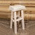 Denver Half Log Barstool - Lacquered