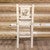 Denver Barstool with Engraved Bear Back - Lacquered