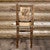 Denver Counter Height Barstool with Engraved Bear Back - Stained & Lacquered