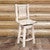 Denver Counter Height Swivel Barstool with Back - Lacquered