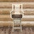 Denver Counter Swivel Captain's Barstool with Saddle Seat - Lacquered