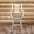 Denver Swivel Captain's Barstool with Buckskin Seat - Lacquered