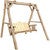 Denver A-Frame Lawn Swing - Exterior Stain Finish