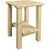 Denver Exterior End Table - Clear Exterior Finish