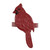 Crimson Cardinal Napkin Rings - Set of 4