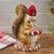 Santa Squirrel Treat Jar
