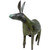 Reclaimed Metal Donkey Sculpture