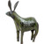 Reclaimed Metal Donkey Sculpture