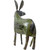 Reclaimed Metal Donkey Sculpture