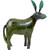 Reclaimed Metal Donkey Sculpture