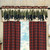 Arrowhead Plaid Bear Lined Valance
